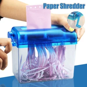 Mini Manual Paper Shredder