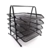 4 Tier Metal Mesh Document Tray L29.5cm H32cm
