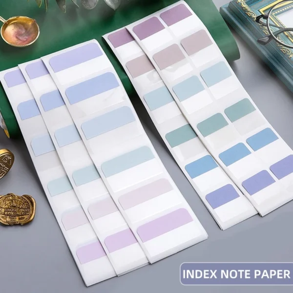 b4b603f4c5d6d2a145c4bf98313c3454.webp Morandi Index Tab Sticky Notes Set