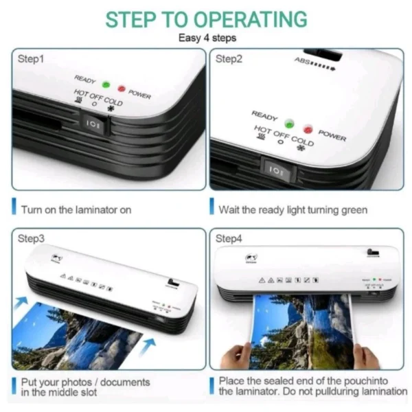 b996f7ff4c40bcd2d748b3d4831e667f.webp SL299 A4 Laminator