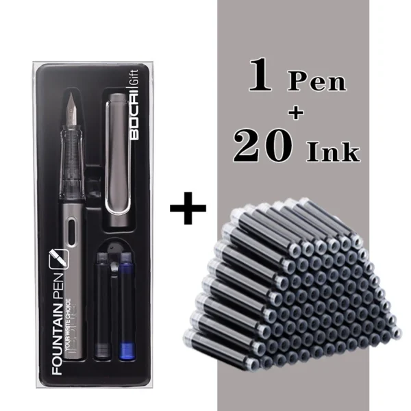 cn-11134207-7ras8-m4e43bs5dc0pbc.webp Fountain Pen Set with 20 Ink