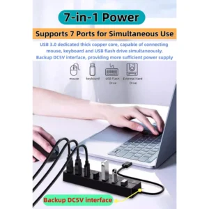cn-11134207-820l4-mmy5pjcp1m9v1f.webp USB 3.0 Hub 7 Ports