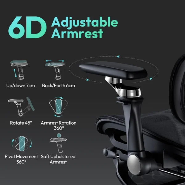 OKDO VARI Ergonomic Office Chair