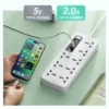 my-11134207-7r98u-lw5bun649ffu42.webp Random 8 Port 3 USB Power Strip