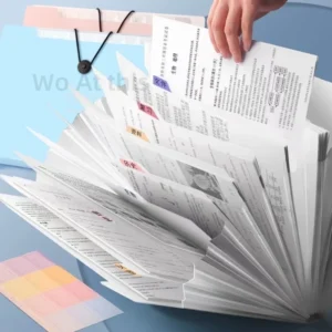 12 Pocket A4 Expanding File Folder L32.8cm W25.5cm
