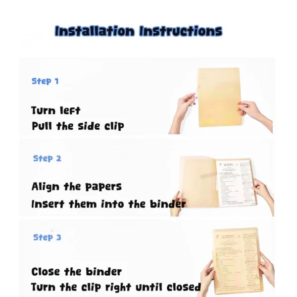 my-11134207-820le-metpco2v81dwf2.webp Random A4 File Folder Swing Clip