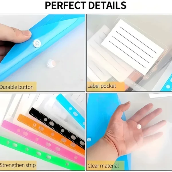 sg-11134201-8261k-ml6482y0qv4315.webp Random A4 11 Hole Loose Leaf File Bag