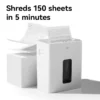 sg-11134201-8261q-mkc1mgo1iygwde.webp Deli Auto Paper Shredder 6 Sheets 15L ET010